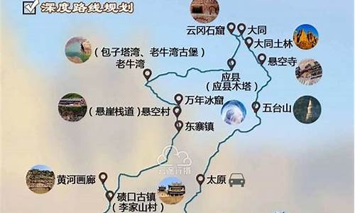 太原到平遥自驾游路线图,太原到平遥自驾游