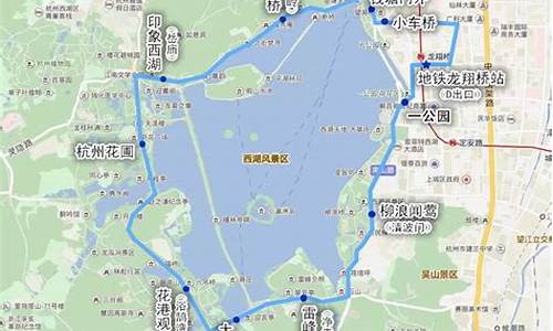 西湖经典旅游路线,西湖旅游线路推荐