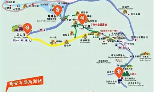 鼎湖山旅游攻略路线图片,鼎湖山旅游攻略路线